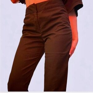 Hillard & Hanson Stretch Crop Trousers - Black 8